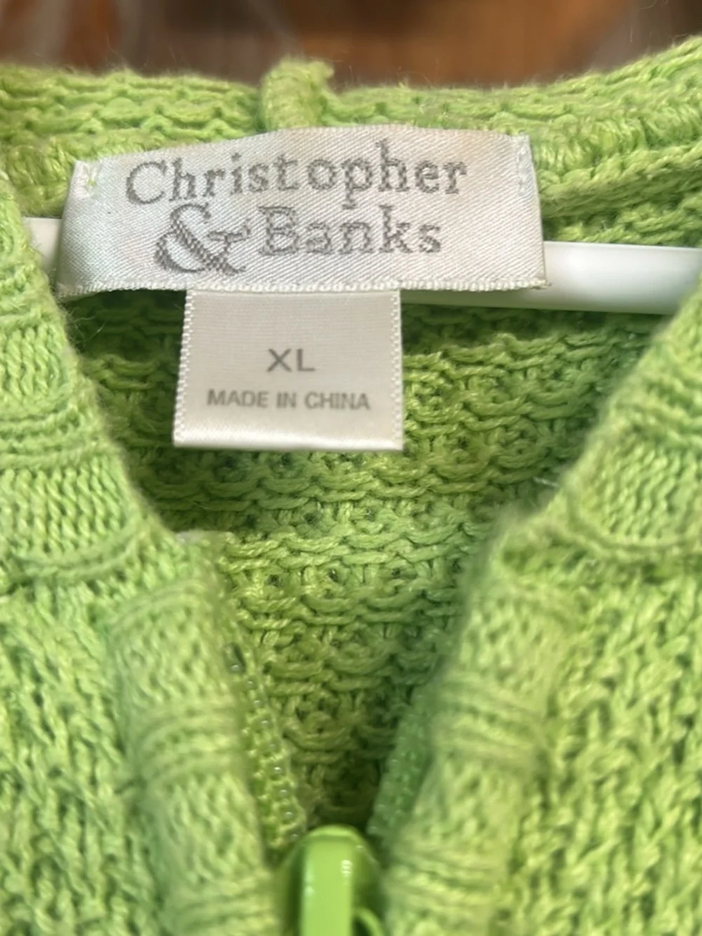 Christopher & Banks zipped vest